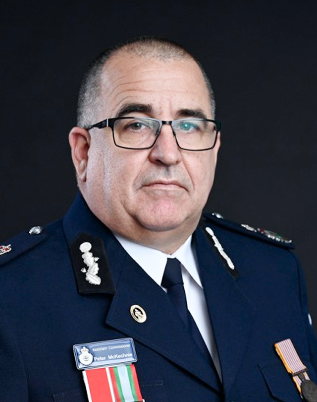 PETER MCKECHNIE, AFSM