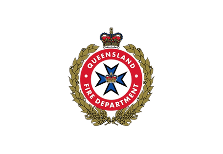 Emblema oficial do Departamento de Incêndios de Queensland